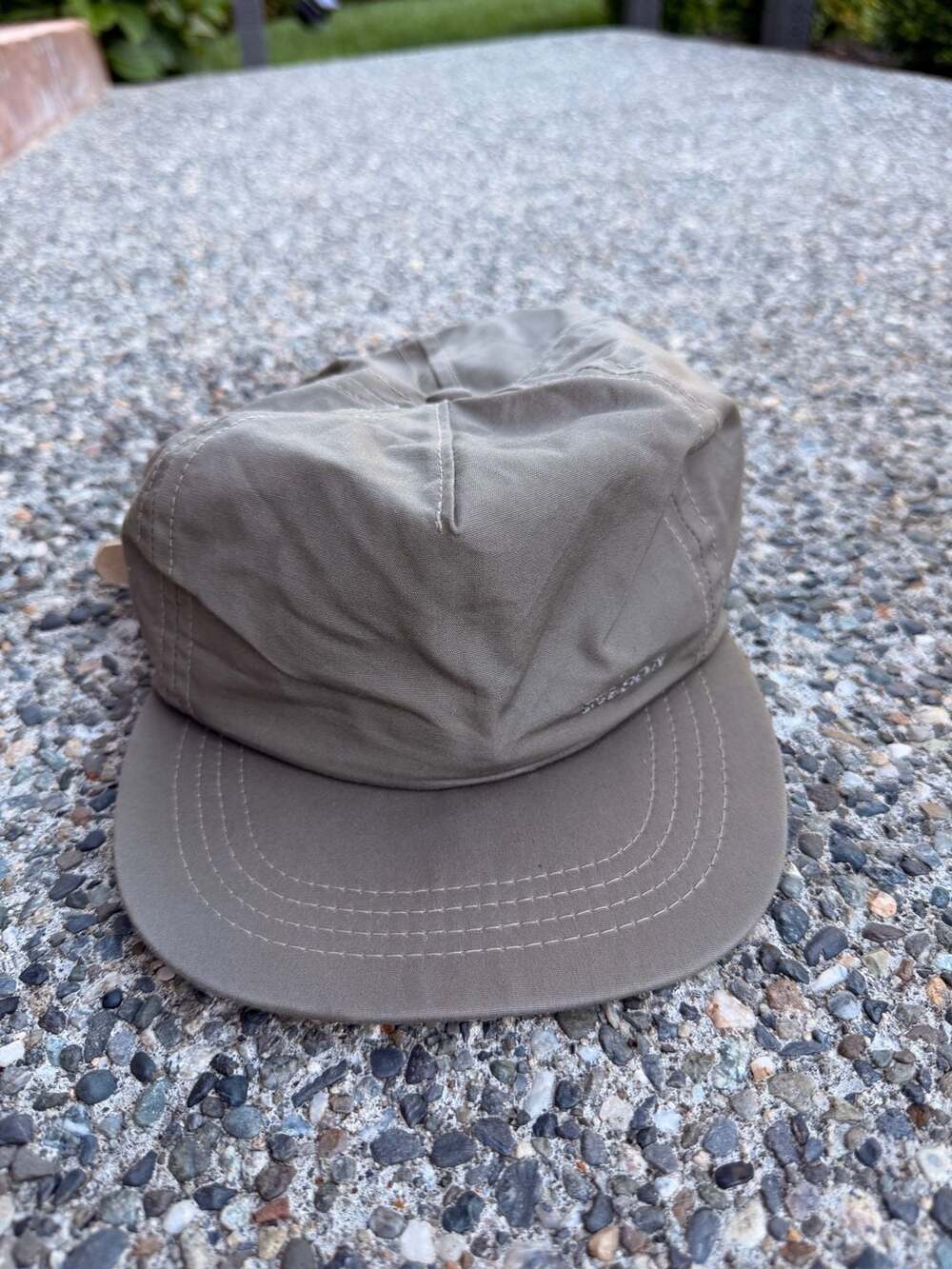 Filson Genuine Garment Olive Green Cotton Twill Baseball Cap